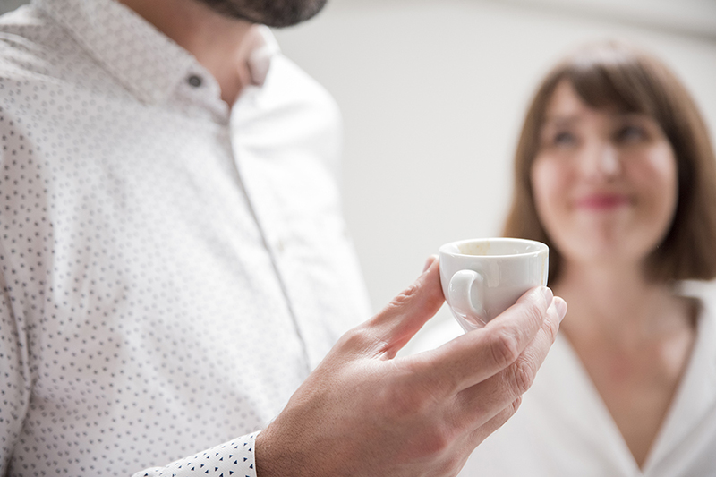 Tasting our Papa Largo Specialty Coffee