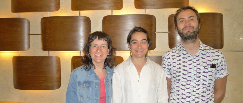 Nieves, Bea y Carlos