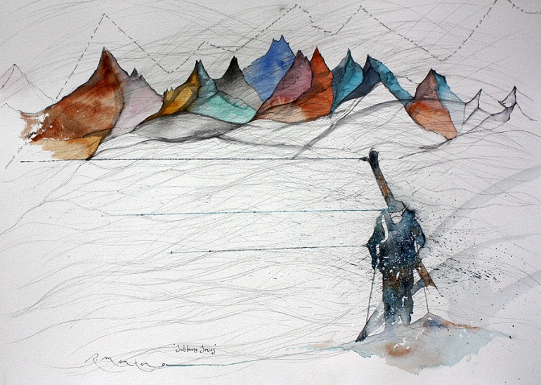 entretien avec le peintre et guide de montagne Ricardo Montoro le guide de randonnée