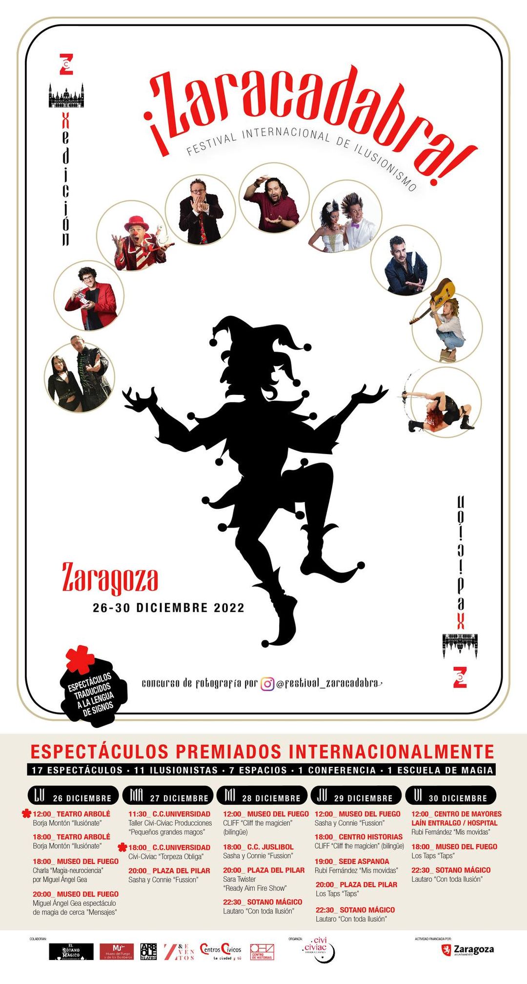 Festival della magia a Saragozza Zaracadabra