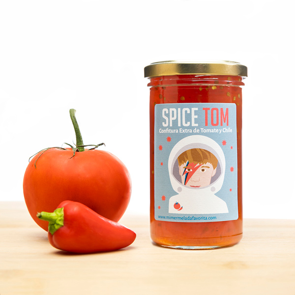 SPICETOM Tomato Chilli Jam Jar