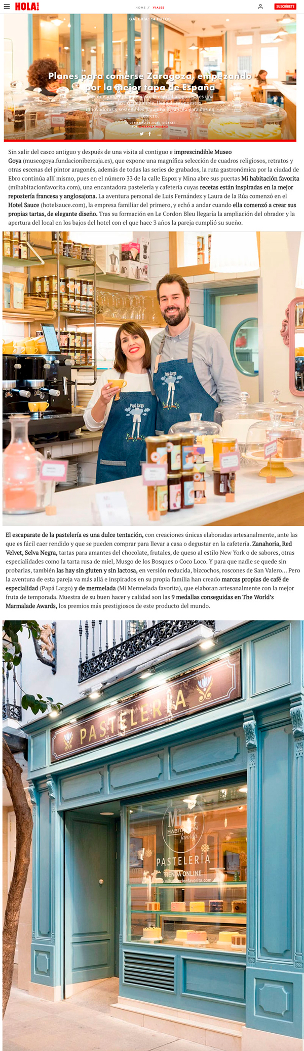 Mi HABITACIÓN favorita in HOLA magazine