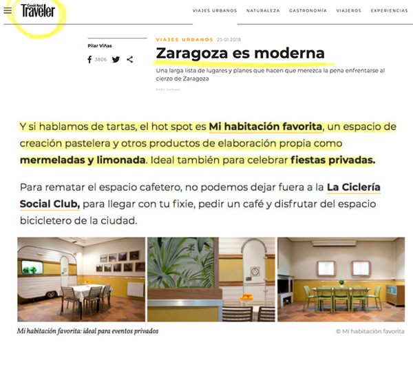Mi HABITACIÓN favorita in Condé Nast TRAVELER