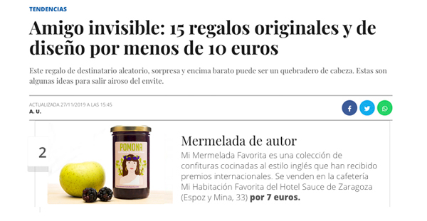 Mi HABITACIÓN favorita in the HERALDO newspaper