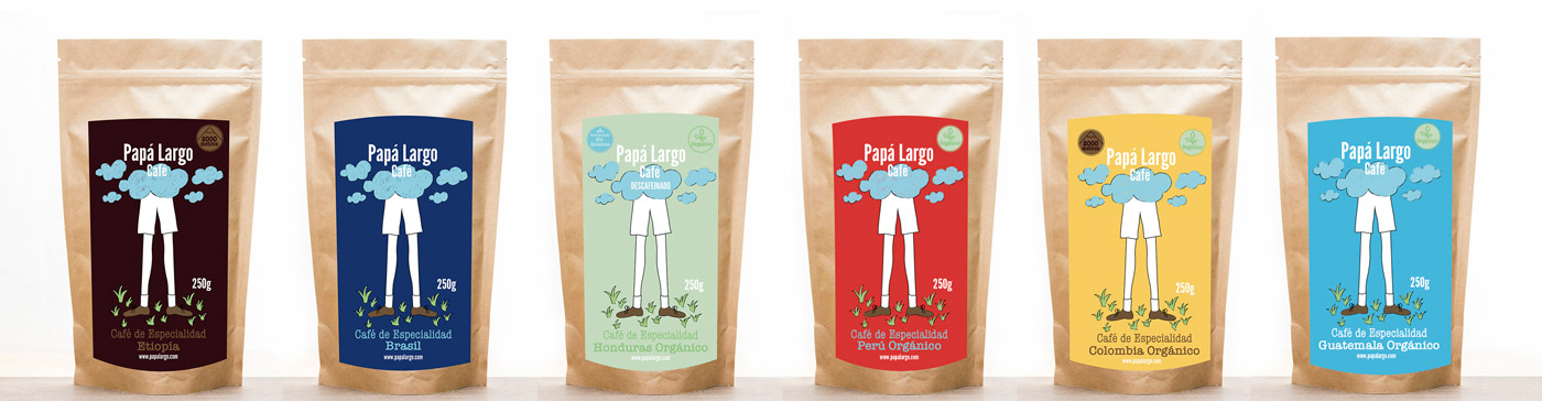Cafe Papa Largo buste di caffè di specialità