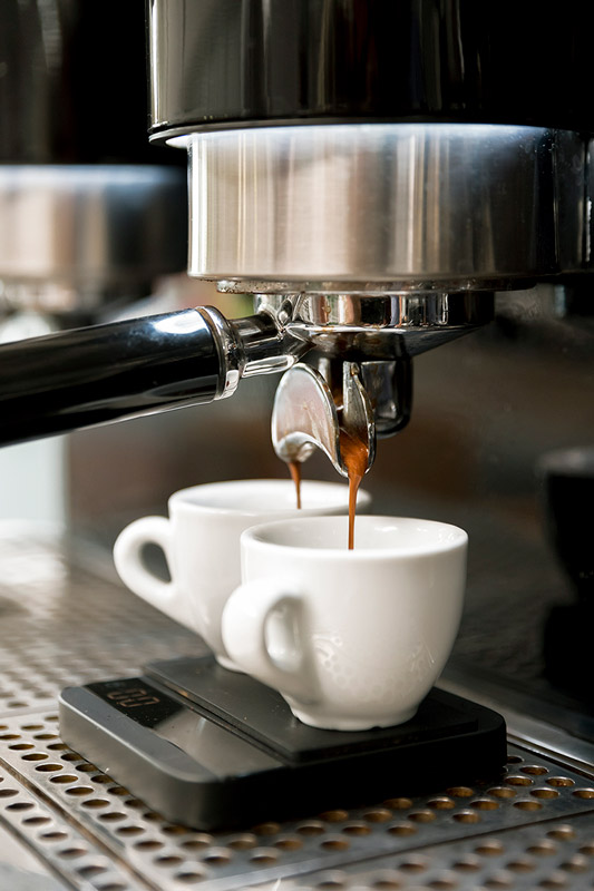 Preparazione del caffè di specialità