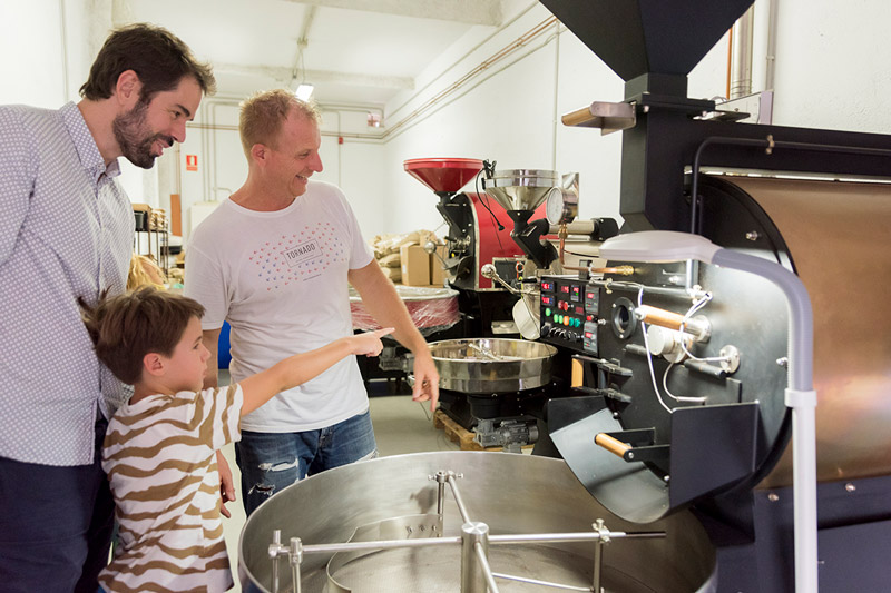 Tostatura di caffè di specialità