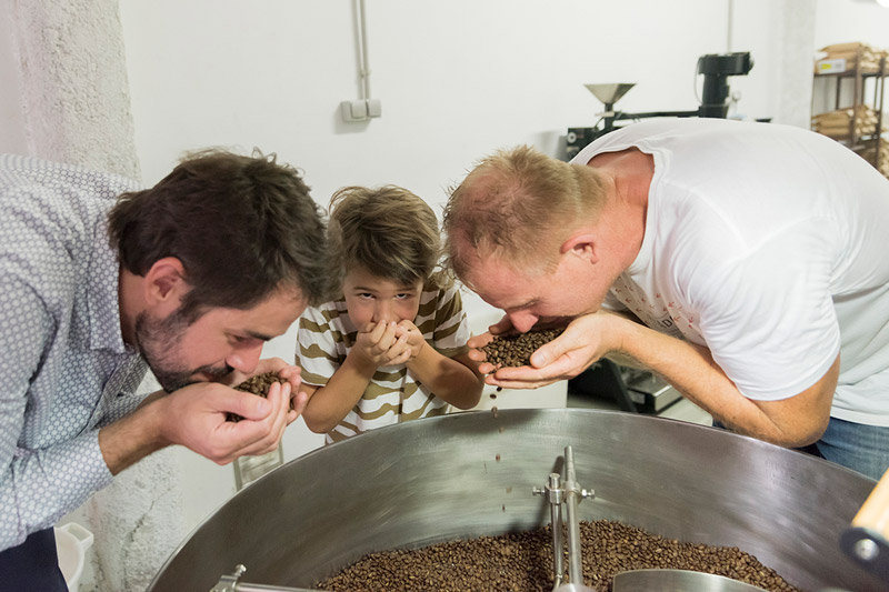 Tostatura di caffè di specialità
