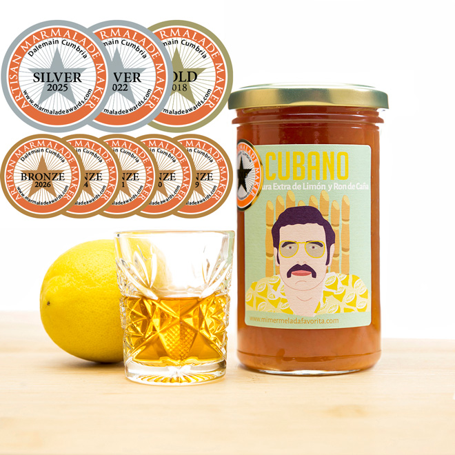 mermelada cubano limon con ron