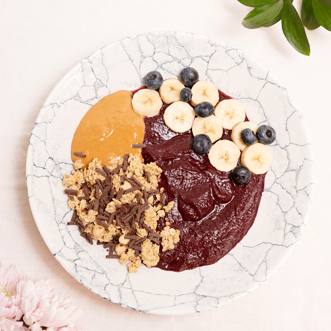petits déjeuners sans gluten hotel sauce zaragoza bowl açai 11