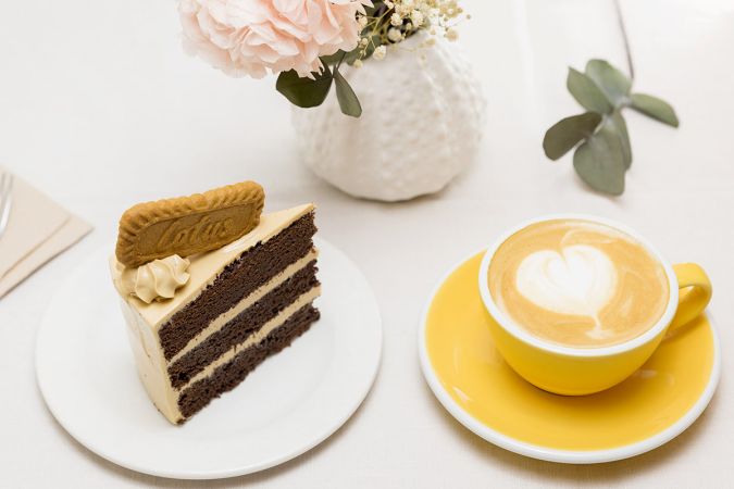 Torta e caffè