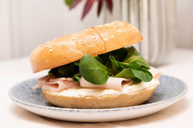 bagel leggero spuntino salato