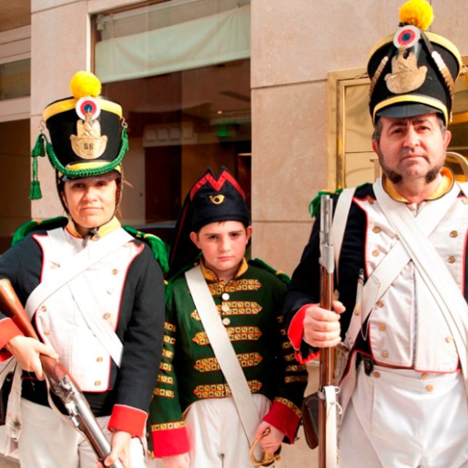Reconstitution historique du siège de Saragosse