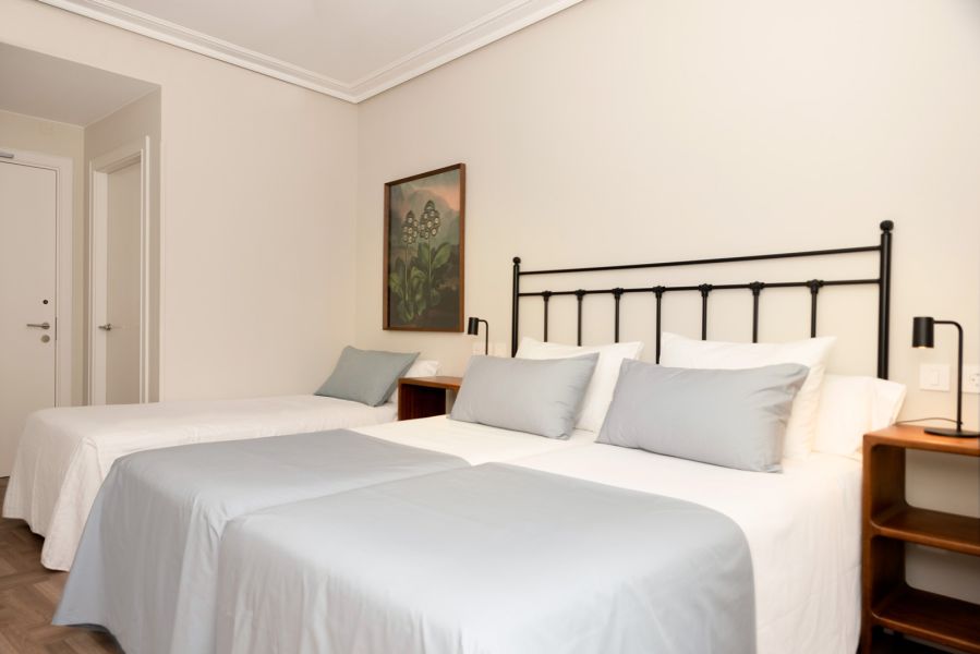 comfort double room 2 beds hotel sauce zaragoza 03